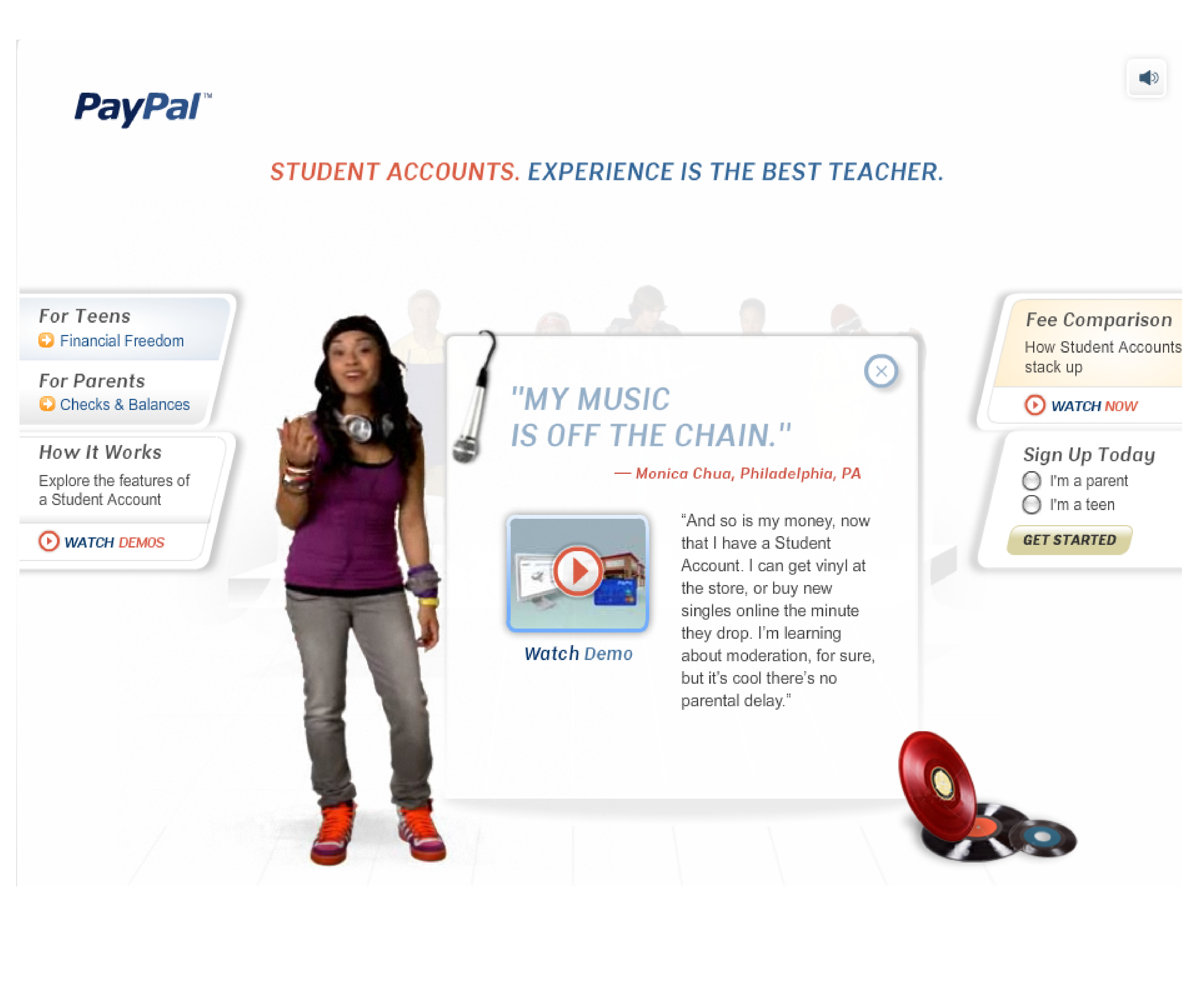 Paypal Student Accounts Animation