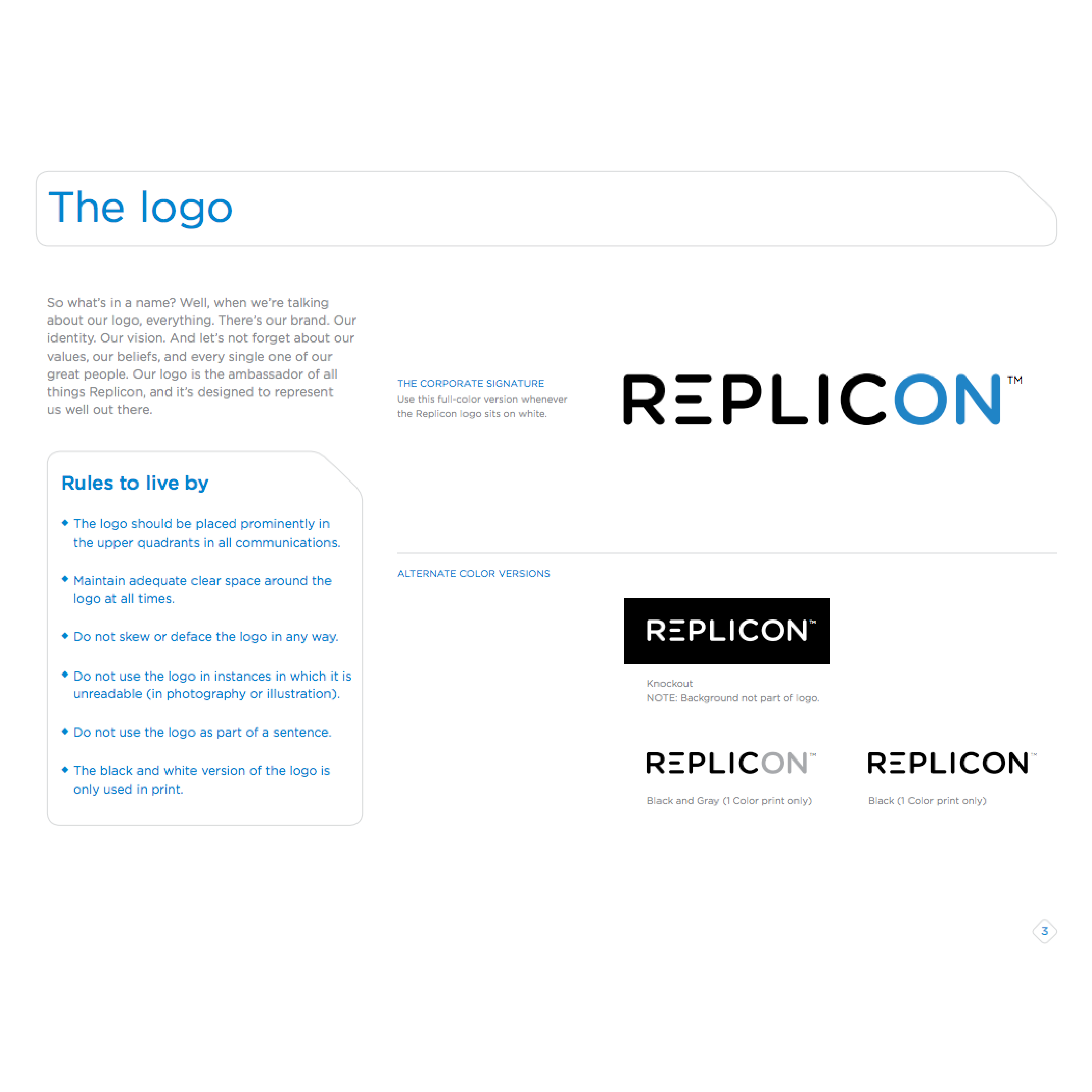 Replicon Brand Guidelines - Logo